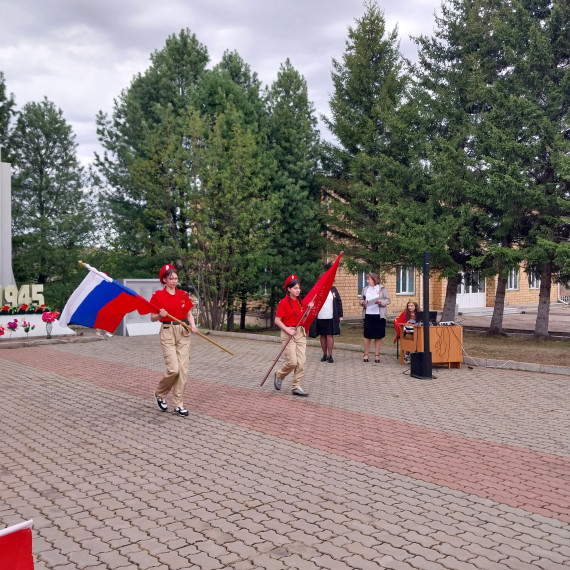 Митинг, посвященный 80-летию Победы в Великой Отечественной войне.