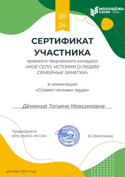 Итоги конкурса.